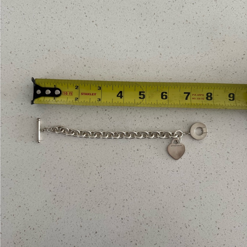 Tiffany & Co Heart Tag Toggle Bracelet - Picture 4 of 4